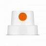 Кэп Molotow Orange Fat 9006 белый с оранжевой вставкой