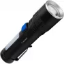 Фонарь аккумуляторный светодиодный Космос 10ВтLED+2ВтCOB/zoom/Li-ion 18650 1800mAh, алюминий