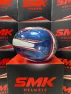 Мотошлем открытый SMK GTJ LIBERO, белый/бордовый/синий (L)