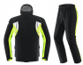 Дождевик раздельный Scoyco RC09  (куртка+брюки) черный/зеленый 2XL