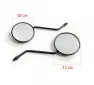 Зеркала заднего вида Delta BR100D (m8, прав.-прав.) Black