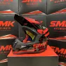 Мотошлем кроссовый SMK ALLTERRA SLOPE, черный/красный (M)