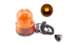 Маячек проблесковый 821-40 "стробоскоп" светодиодный, на магните, в прикуриватель 12-24V /оранжевый/