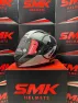 Мотошлем интеграл SMK STELLAR FARO, серый/черный матовый (2XL)
